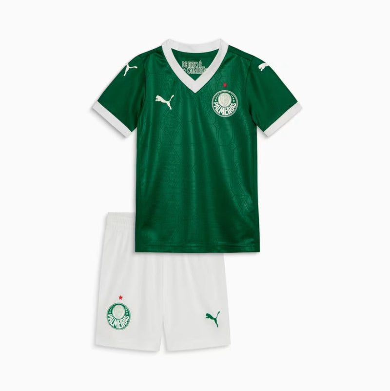 Kit Infantil Palmeiras l 2025/26 Verde - Modelo Torcedor Lançamento
