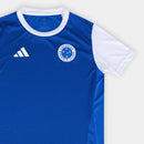 Camisa Cruzeiro 25/26 s/n Fanshirt Adidas Feminina - Azul+Branco