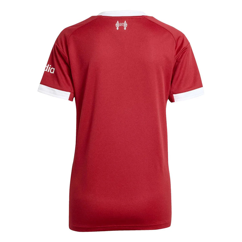 Camisa Liverpool Home 25/26 s/n Torcedor Adidas Feminina - Vermelho