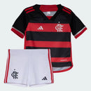 Kit Infantil CR Flamengo l 2024/25 Rubro-Negro - Modelo Torcedor