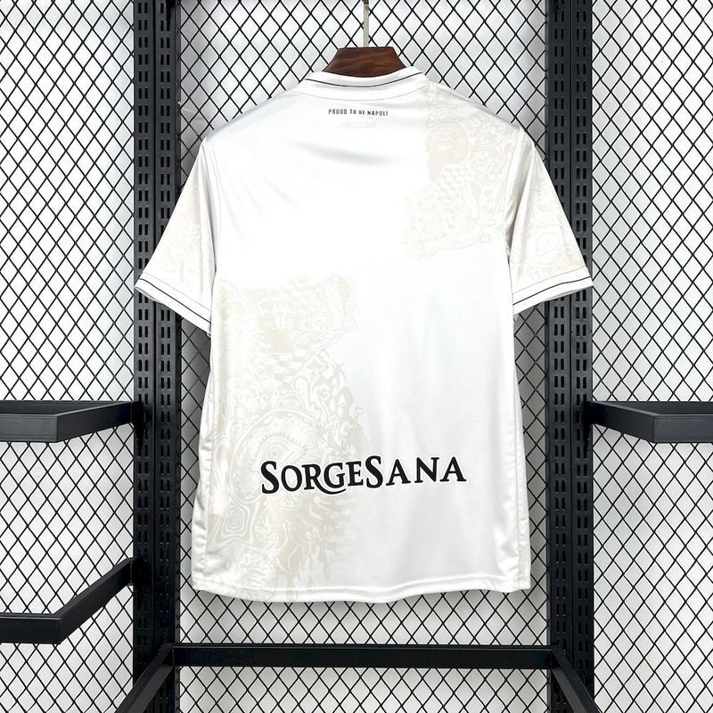 Camisa Napoli 25/26 - Masculina Branca Torcedor