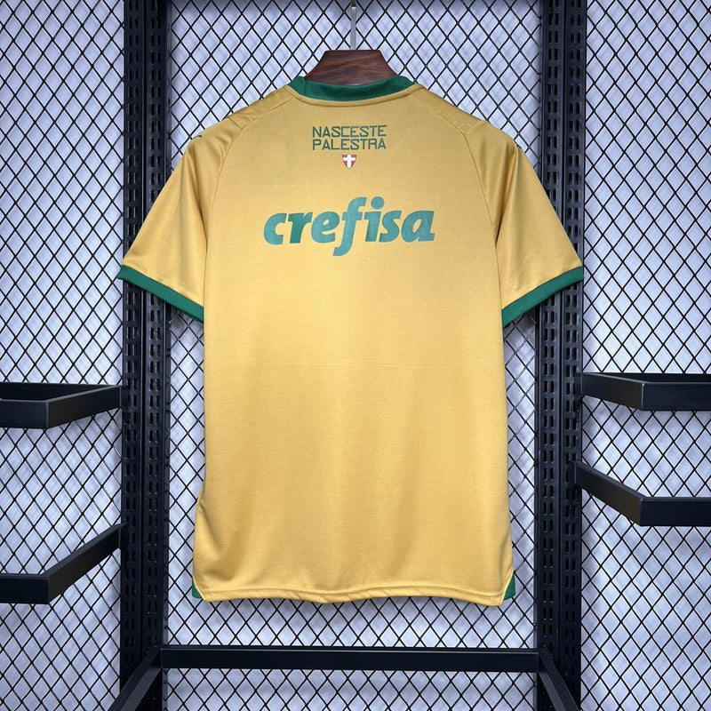Camisa Palmeiras 24/25 Torcedor Puma Masculina - AMARELA