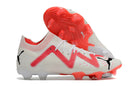 Chuteira Campo Puma Future Ultimate FG- Branco/Rosa