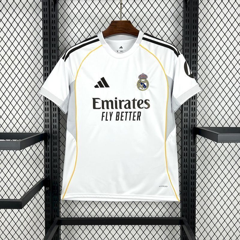 Camisa Adidas I do Real Madrid 25/26 Masculina - Branco