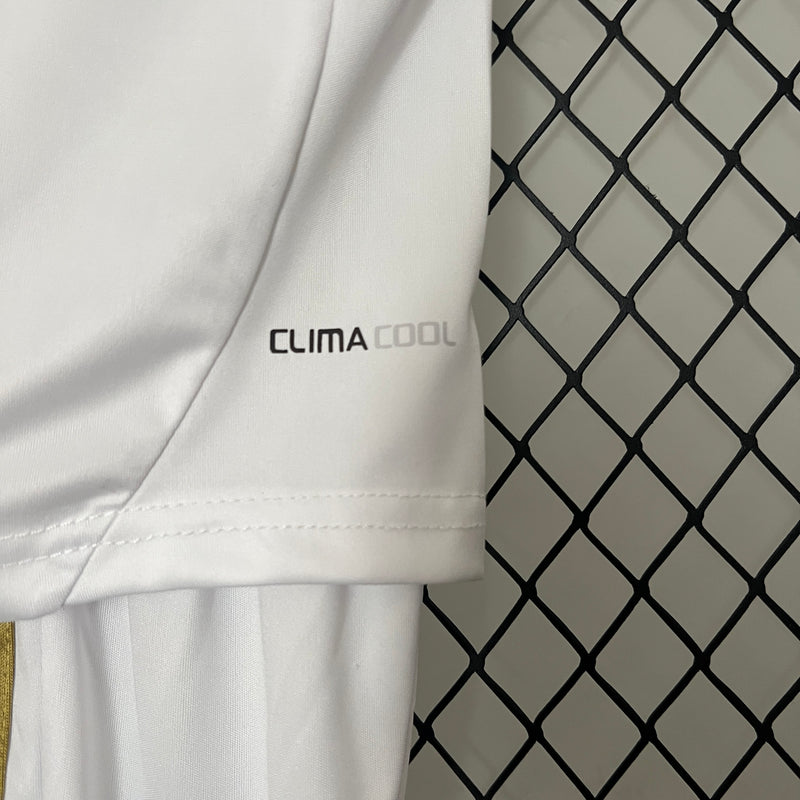 Kit Infantil Real Madrid Retrô 2011/2012– Branco