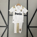 Kit Infantil Real Madrid Retrô 2011/2012– Branco