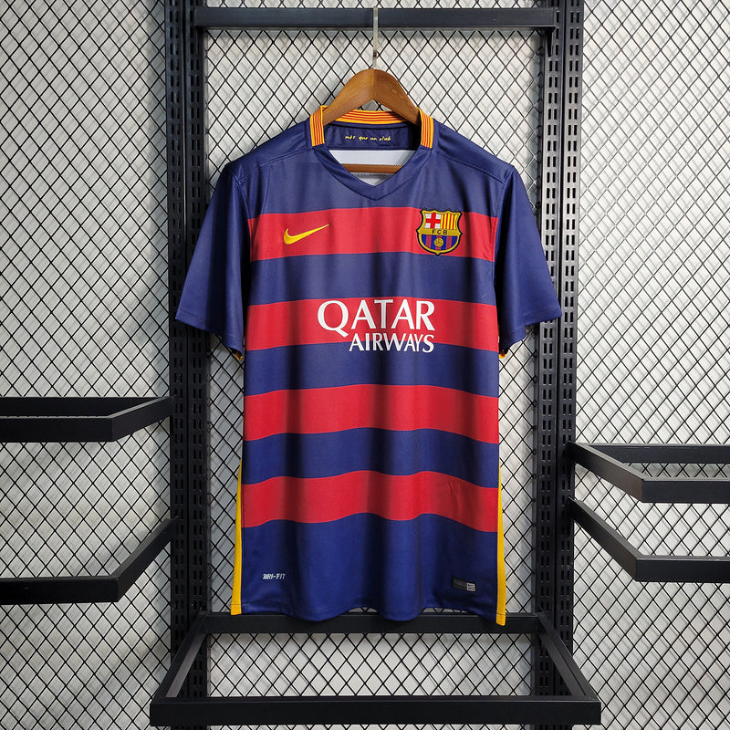 Camisa Barcelona Retrô 2015/2016 - Torcedor Nike Masculina