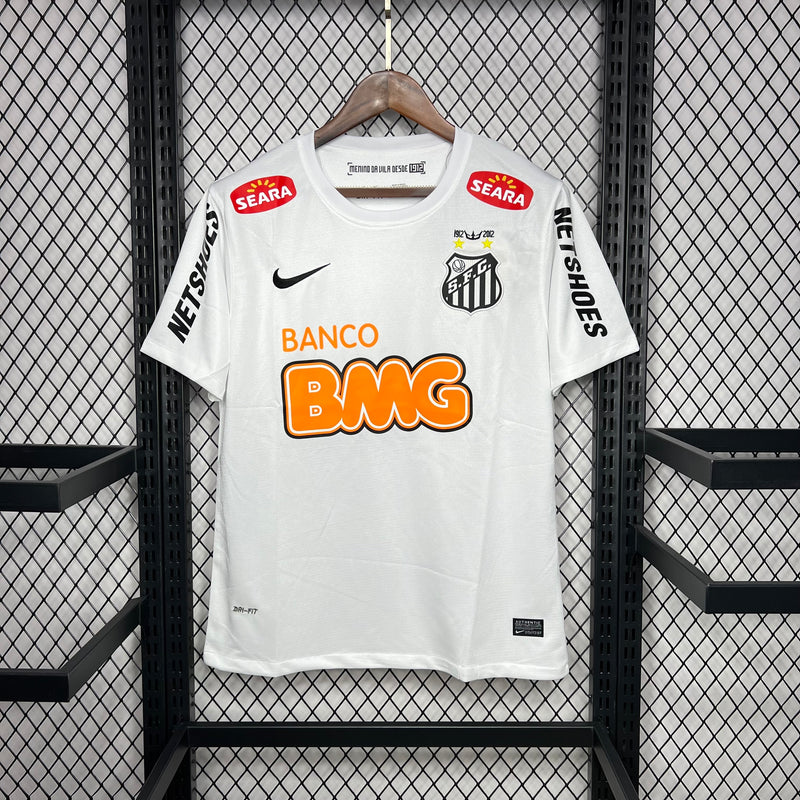 Camisa Santos Retrô 2011/2012 - Torcedor Nike Masculina Branca