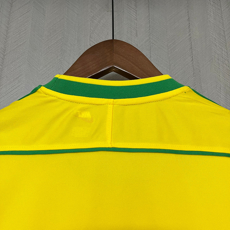 Camisa Seleção Brasileira Retrô 1998 Amarela - Nike