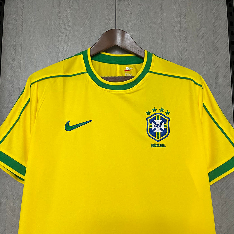 Camisa Seleção Brasileira Retrô 1998 Amarela - Nike