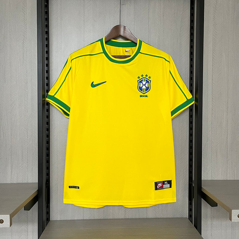Camisa Seleção Brasileira Retrô 1998 Amarela - Nike