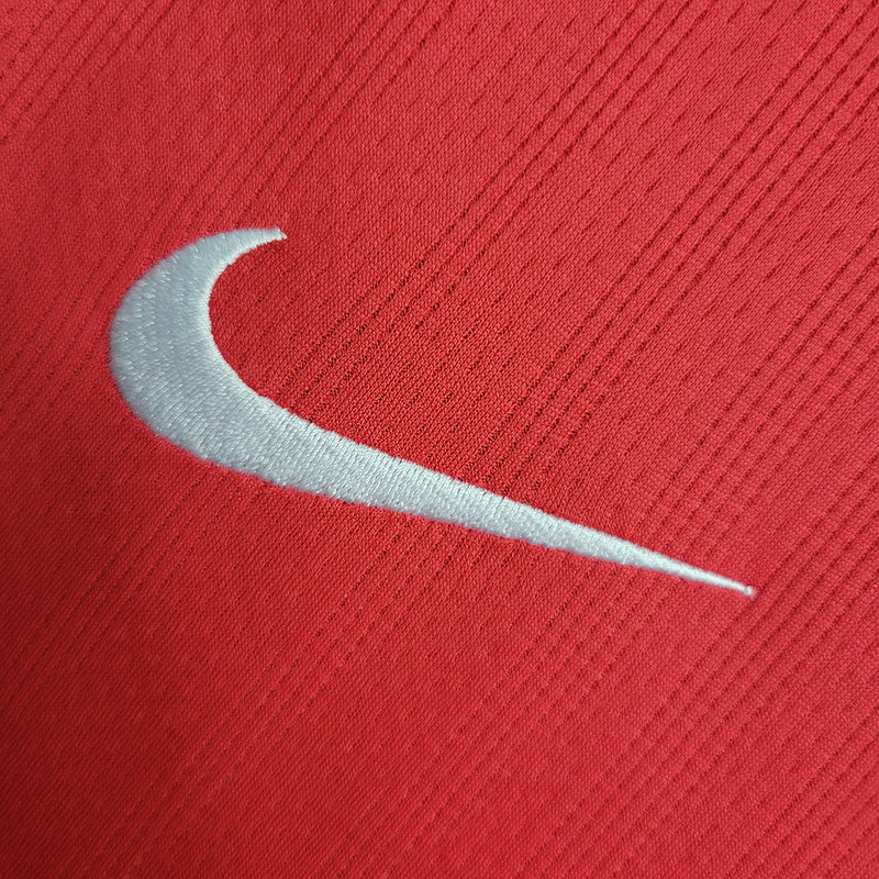 Camisa Manchester United 2007/2008 Retrô  - Nike Vermelha