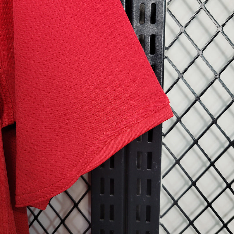 Camisa Manchester United 2007/2008 Retrô  - Nike Vermelha