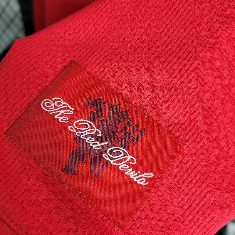 Camisa Manchester United 2007/2008 Retrô  - Nike Vermelha