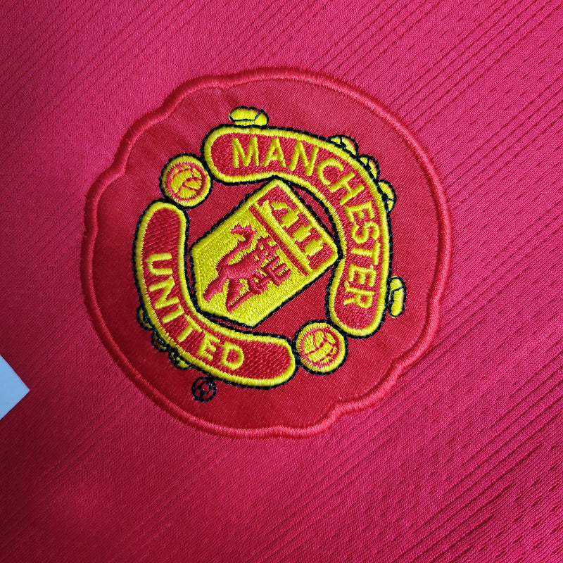 Camisa Manchester United 2007/2008 Retrô  - Nike Vermelha