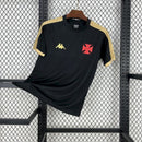 Camisa Treino Vasco 25/26  Kappa Masculina - Torcedor All Black