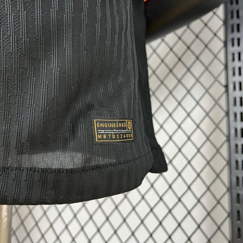 Camisa Corinthians Black Laranja 90 III 25/26  - Versão Jogador