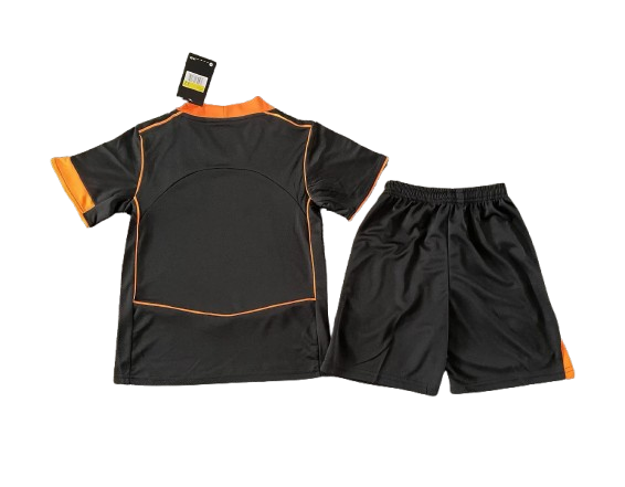 Kit Infantil Corinthians III 25/26  - Preto/Laranja