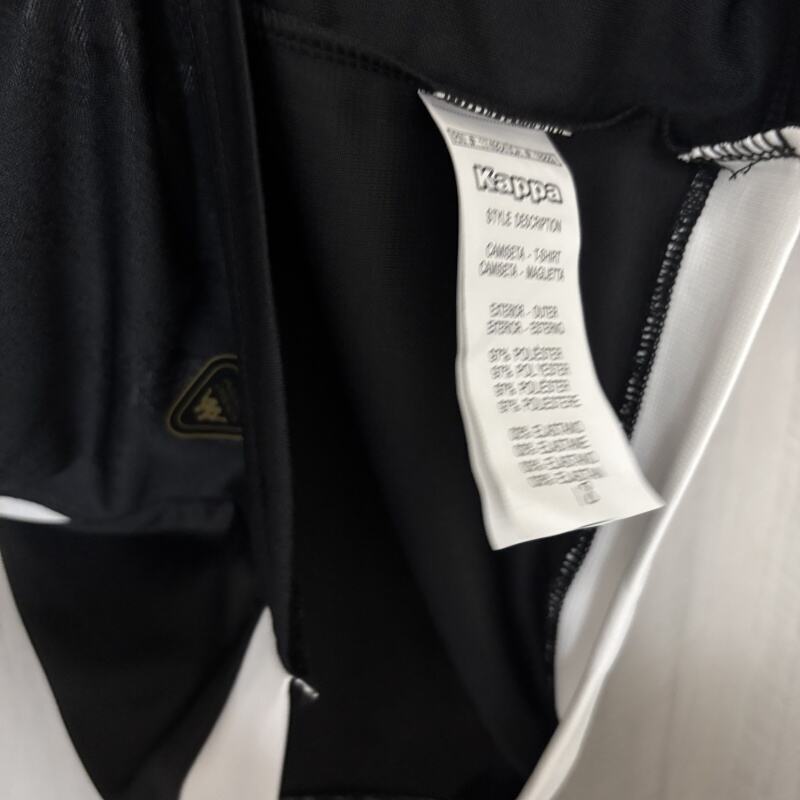 Camisa Vasco I 25/26  Kappa Masculina - Torcedor Preta