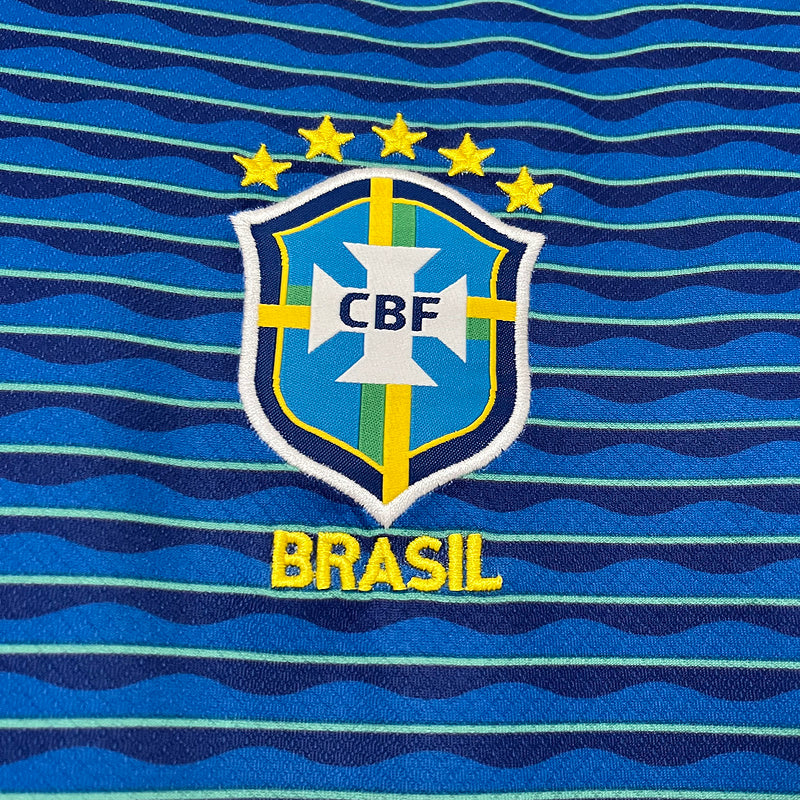 Camisa Seleção Brasil 2 24/25 Nike - Azul  - (Feminina)