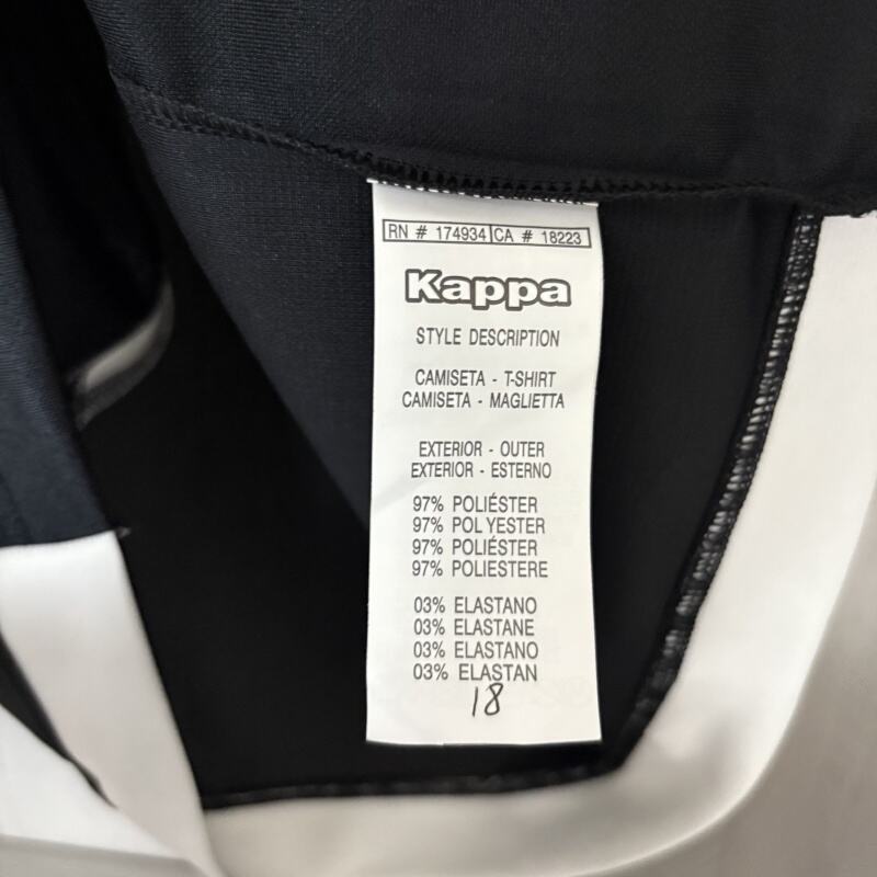 Camisa Vasco I 25/26  Kappa Masculina - Torcedor Preta