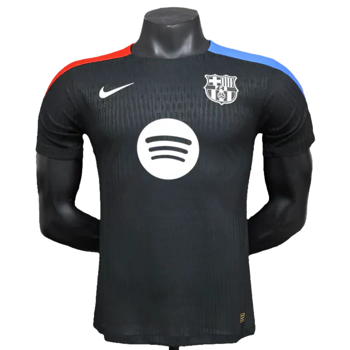 Camisa Barcelona Edição Especial 25/26 - Preta - Versão Jogador