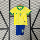 Kit Infantil Seleção Brasil l 2024 - Modelo Torcedor