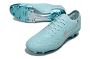 Chuteria Campo Nike Tiempo Legend 10  Elite LUXE Limitada FG- Azul/Prata