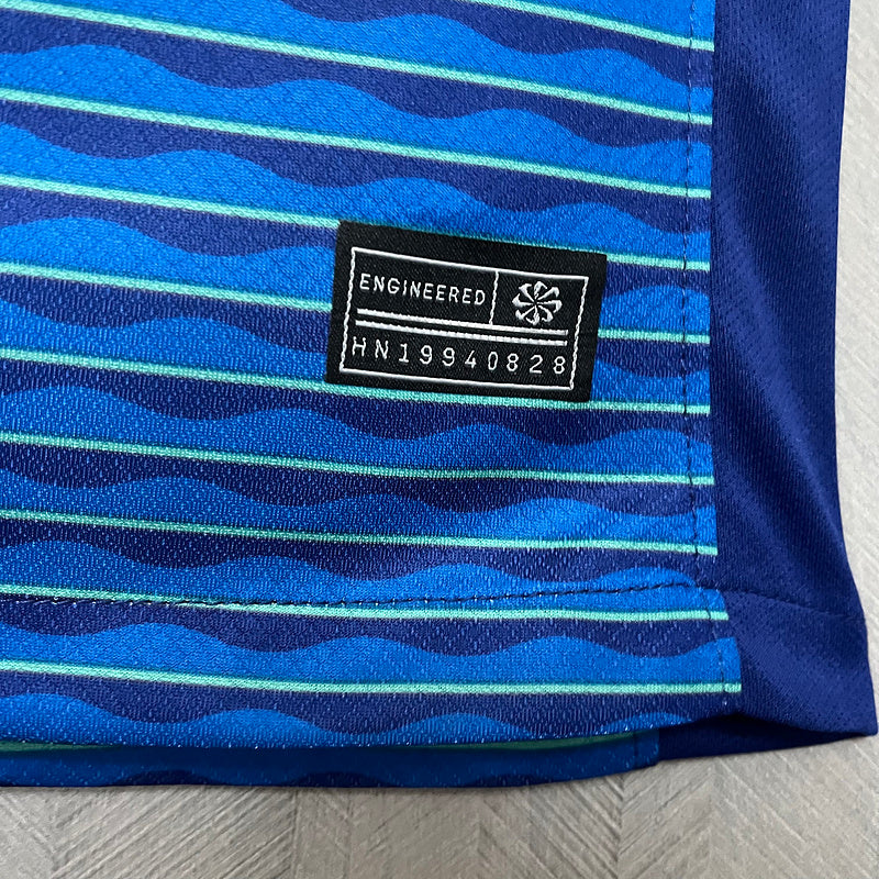 Camisa Seleção Brasil 2 24/25 Nike - Azul  - (Feminina)