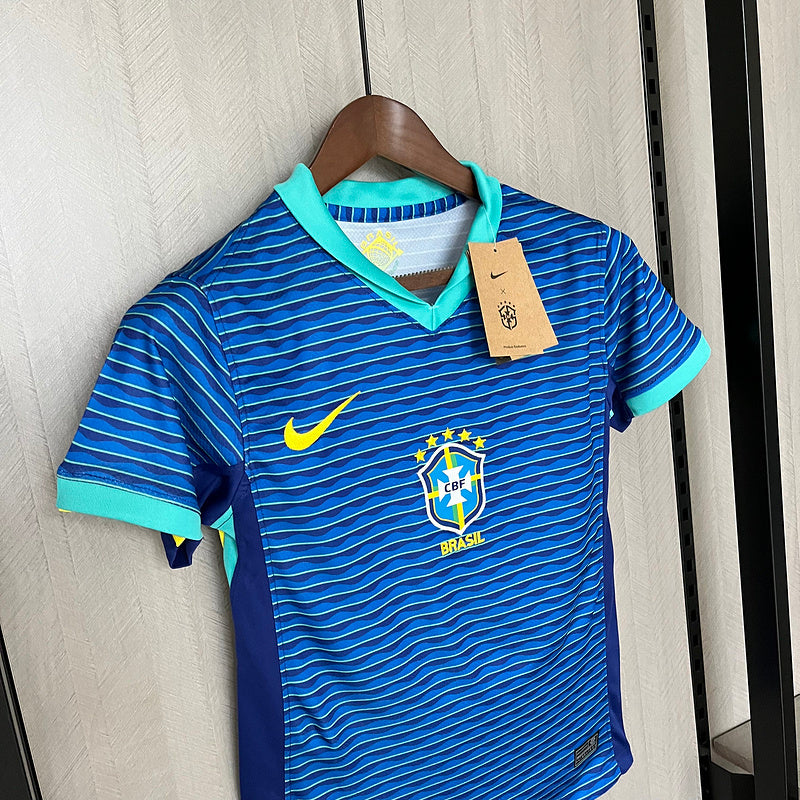 Camisa Seleção Brasil 2 24/25 Nike - Azul  - (Feminina)