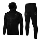 Conjunto Inverno Real Madrid Preto Adidas - Com Fecho e Capuz