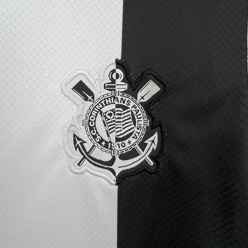 Kit Infantil Corinthians 24/25 –  Prreto/Branco