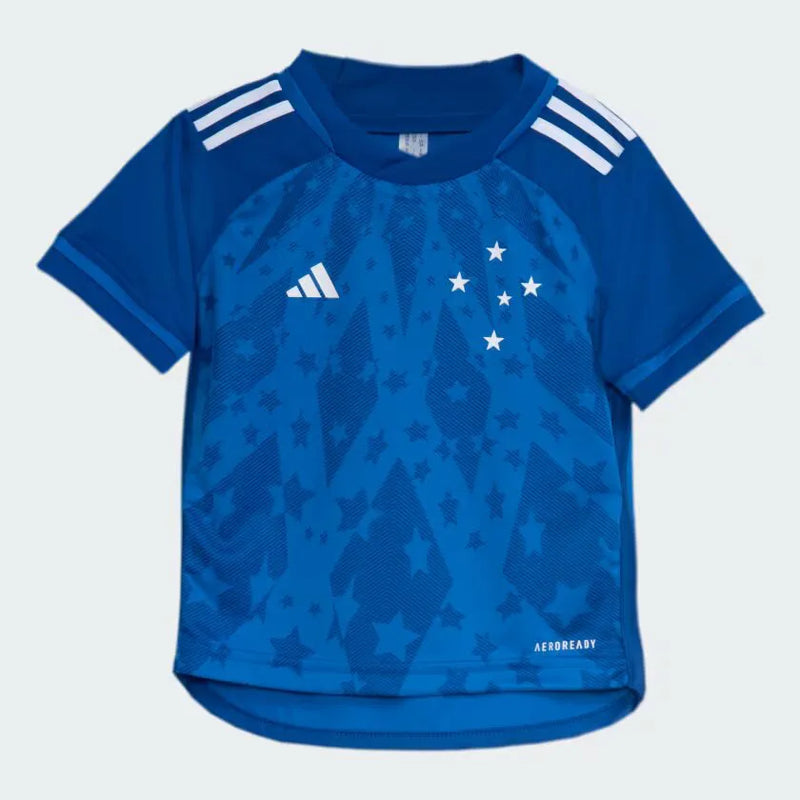 Kit Infantil Cruzeiro l 2024/25 Azul - Modelo Torcedorc