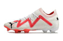 Chuteira Campo Puma Future Ultimate FG- Branco/Rosa