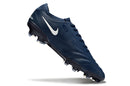 Chuteria Campo Nike Tiempo Legend 10  Elite LUXE Limitada FG- Azul Escuro