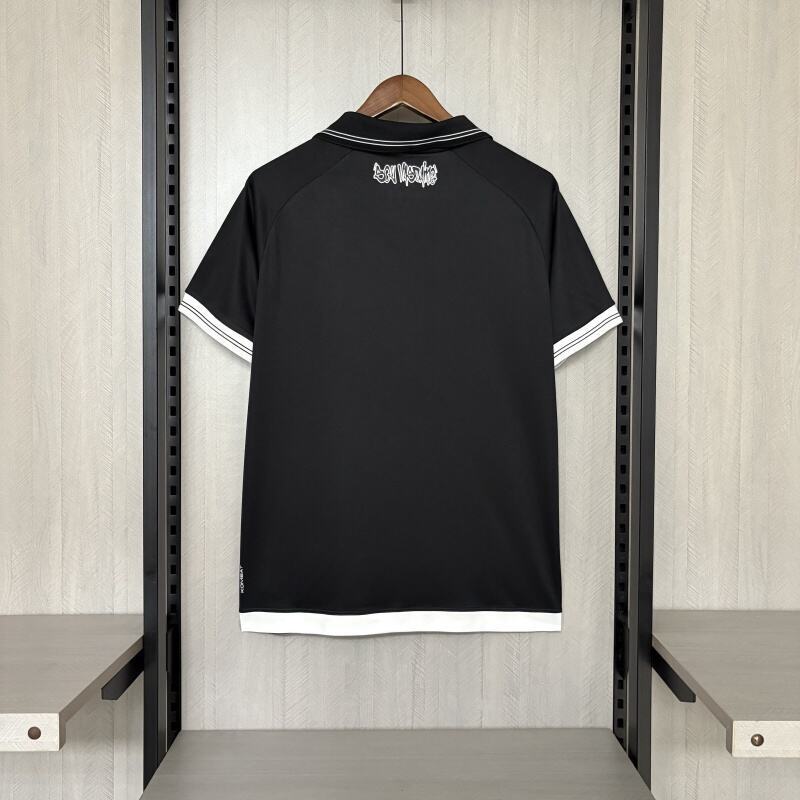 Camisa Vasco I 25/26  Kappa Masculina - Torcedor Preta