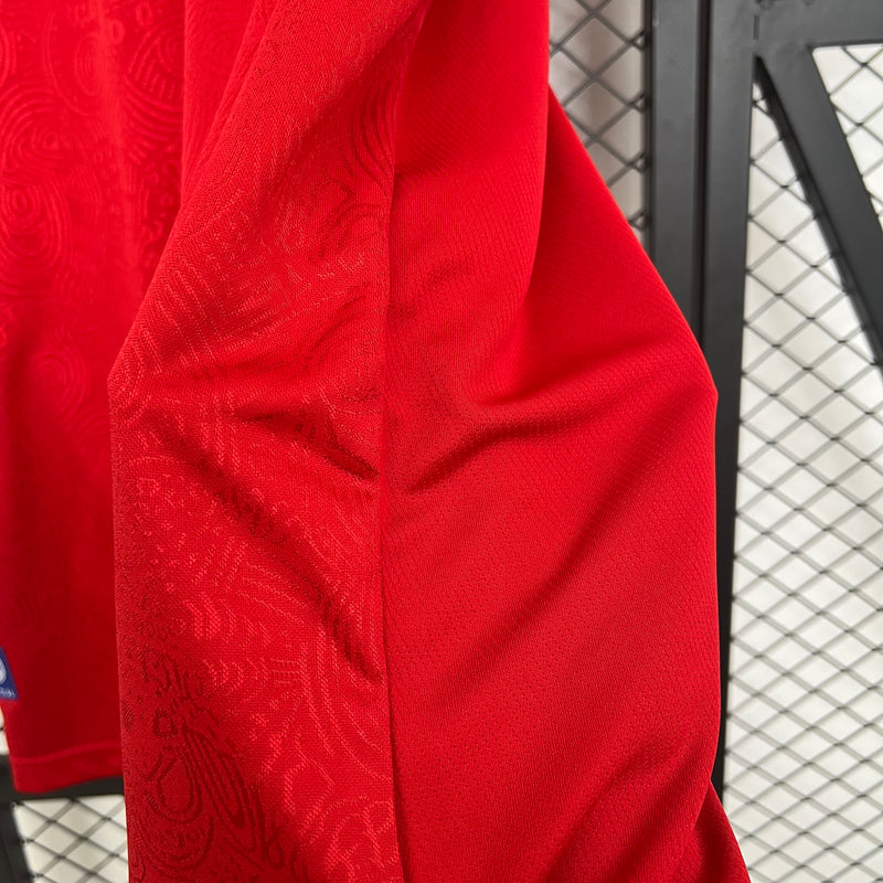 Camisa Bahia 25/26 - Masculina Goleiro Puma Vermelha Torcedor