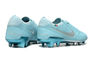 Chuteria Campo Nike Tiempo Legend 10  Elite LUXE Limitada FG- Azul/Prata