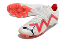 Chuteira Campo Puma Future Ultimate FG- Branco/Rosa