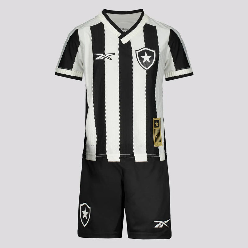 Kit Infantil Botafogo l 2024/25 Alvinegro - Modelo Torcedor