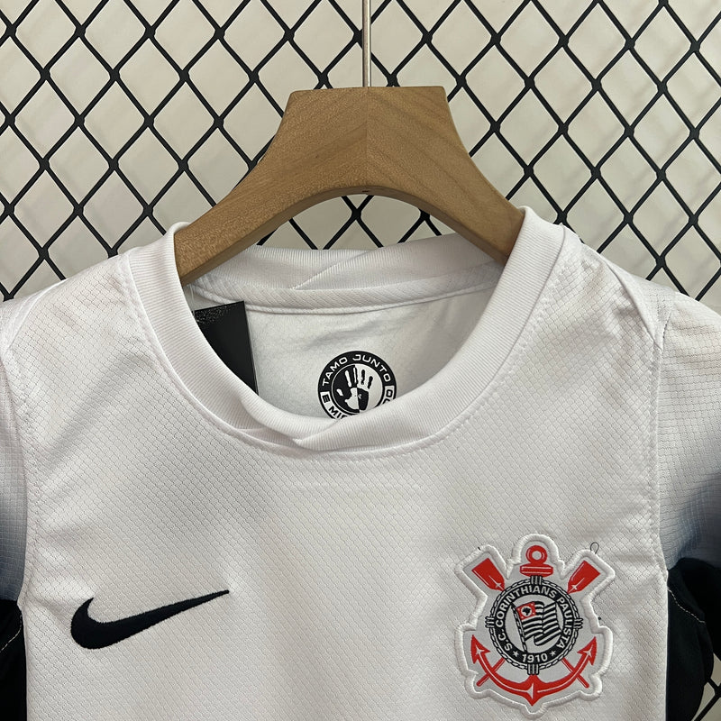 Kit Infantil Corinthians 24/25 –  Branco
