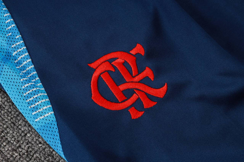 Conjunto Inverno do Flamengo Adidas - Azul Escuro