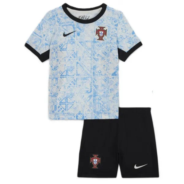 Kit Infantil Seleção Portugal ll 2024 - Modelo Torcedor